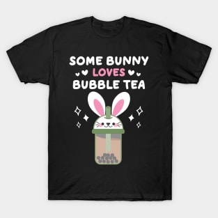 Bubble Tea Lover Kawaii Bunny T-Shirt